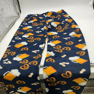 THEAMA TEK COLLECTION EXTRA SOFT LOUNGE PANT - SIZE: MEN L - NAVY W/ PRETZEL - Brand New