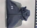 UNDER ARMOUR UNDER ARMOR UNDER ARMOUR MENS FLEECE ANORAK - S - GRAY/LIGHT GRAY - Brand New