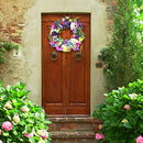 YIIA Ardmore Spring Front Door Wreath 20 Inch - Spring Flower Wreath - Brand New