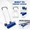 IDZO EFFICIENT SNOW PUSHER 37" REVERSIBLE ANGLED BLADE 5JHI - BLUE - Like New