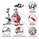 SUNNY HEALTH & FITNESS BELT DRIVE PRO INDOOR CYCLING BIKE - SF-B901B - GRAY - Like New