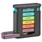 MEDCA WEEKLY PILL ORGANIZER 7 COMPARTMENTS FOUR TIMES-A-DAY MED393 - BLACK - Like New