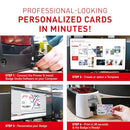 EVOLIS Badgy200 Card Printer Badge Studio+ Id Design Software - Black - Like New