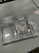 MARTHA STEWART 6 PIECE CLEAR JEWELERY SET - CLEAR - Brand New