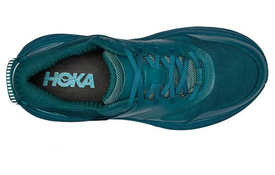 HOKA ONE ONE BONDI L GTX SHOES Deep Teal/Kayaking SIZE 10 - Like New