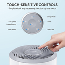 ODEC AIR PURIFIER H13 TURE HEAP FILTER - WHITE - Like New