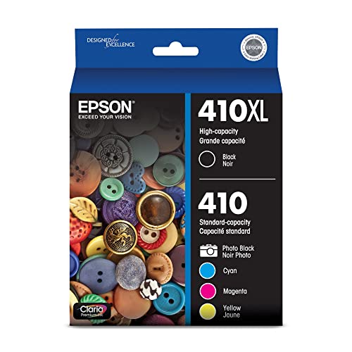 EPSON 410 Claria Premium Ink High Capacity Black & Standard T410XL-BCS - NEW - Brand New