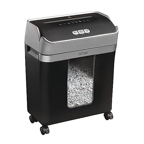 ATIVA 10 SHEET MICRO-CUT SHREDDER A10MC19 - BLACK - Like New