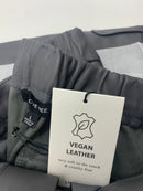 LOVE TREE WOMEN'S VEGAN LEATHER PANTS - SIZE: WOMEN L - GRAY - Brand New