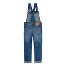 LEVI'S GIRLS DENIM OVERALL - SIZE: YOUTH 14 - WEST LAKE - Brand New