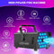 FOG MACHINE 18 LED LIGHTS 13 COLORS 2500CFM FOG 600W FAST SMOKE  - BLACK - Like New