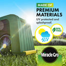 MIRACLE-GRO 4-IN-1 GARDEN STOOL MULTI-USE GARDEN SCOOTER ROLLING CART - GREEN - Like New