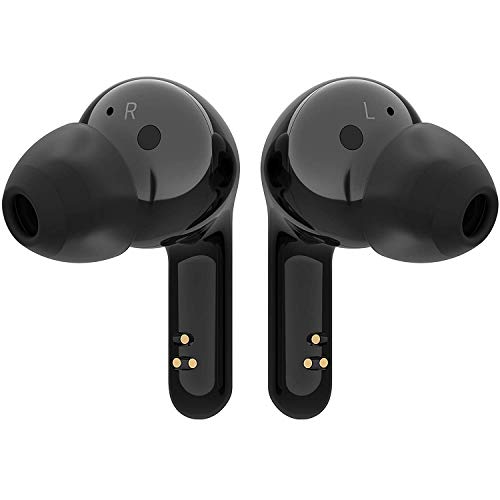 LG TONE FREE FN4 TRUE WIRELESS BLUETOOTH EARBUDS MERIDIAN SOUND - BLACK - Like New
