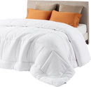 Bedsure Comforter Duvet Insert, Warm & Cozy, Machine Washable, Queen - White - Brand New