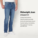 AEMN49469M25-TMB - Amazon Essentials Men's Low Stretch Straight-Fit Med Blue - Brand New