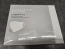 Laurier & Co 5-pack Adjustable Printed 3-Layer Face Coverings WHITE New