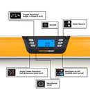MOTORHEAD SMART DIGITAL LEVEL LCD AUDIBLE ALERTS MAGNETIC 2LDL-B1-48-1 - YELLOW - Like New