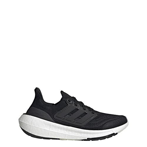 LPZ48 ADIDAS WOMEN'S ULTRABOOST LIGHT SHOES SIZE 7 BLACK/BLACK/CRYSTAL WHITE - Like New
