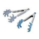 Farberware Kitchen Tongs Set, 2-Piece Mini Tongs with Nylon Tips and Flex Grip - Like New