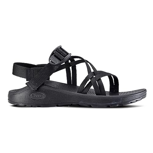 J107320 CHACO WOMEN'S ZX/2 CLASSIC SANDAL SIZE WOMEN 7 BLACK - Like New