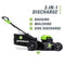 Greenworks 40V 21 inch Self-Propelled Cordless Lawn Mower, Battery Not Included - Like New