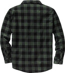 6494 Legendary Whitetails Men's Navigator Fleece Button Up Shirt Night Forest - Brand New