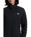 MOUNTAIN HARDWEAR STRETCHDOWN LIGHT JACKET WOMEN L BLACK 2024 OL2081-004 - Brand New