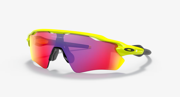 OAKLEY Radar EV Path Sunglass Neon Yellow OO9208-D038 - NEON YELLOW/PRIZM ROAD Like New