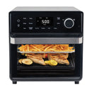 NUWAVE PLUG-IN GRILL AIR FRYER OVEN COMBO W/SHEATH HEATERS - STAINLESS STEEL - Like New
