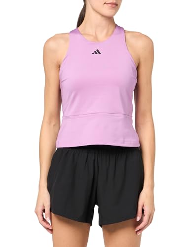 ADIDAS WOMEN'S TENNIS MID-LENGTH Y-TANK TOP SIZE WOMEN L - PRELOVED PURPLE - Brand New