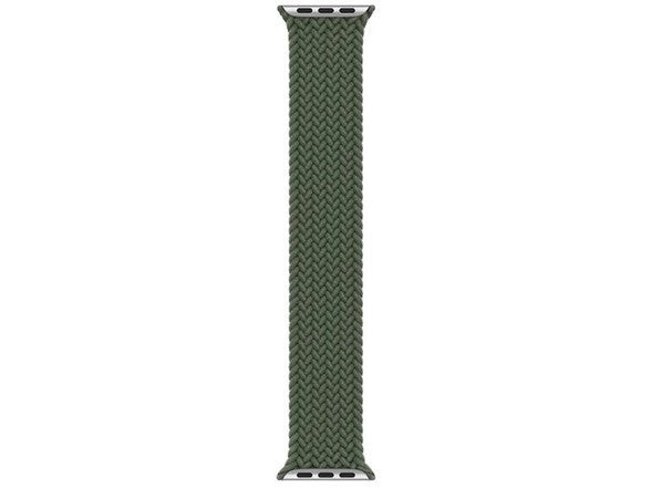 APPLE WATCH BRAIDED SOLO LOOP 41MM - SIZE 7 - OLIVE - Like New