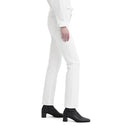 LEVI'S 314 SHAPING STRAIGHT WOMEN'S JEANS SIZE WOMEN 28X32 - SOFT CLEAN WHITE - Brand New