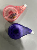 BIC WITE-OUT EZ CORRECT CORRECTION TAPE, 39.3 FEET, 2 PACK, ORANGE/PURPLE CASING - Brand New