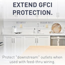 PASS & SEYMOUR LEGRAND RADIANT 15AMP GFCI SELF TEST DECORATOR DUPLEX - IVORY - Like New