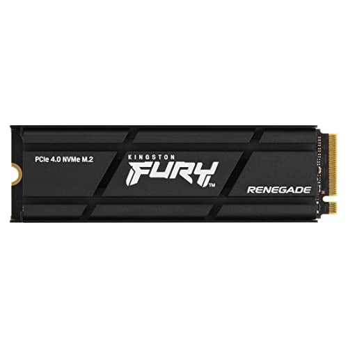KINGSTON FURY RENEGADE 1TB PCIE GEN 4.0 NVME M.2 SSD HEAT SINK PS5 READY - Like New