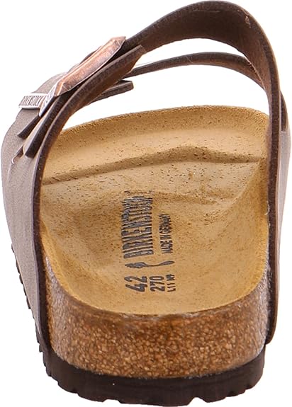 BIRKENSTOCK WOMEN'S ARIZONA SLIDE - SIZE: MEN 4 WOMEN 6 - MOCCA - Brand New