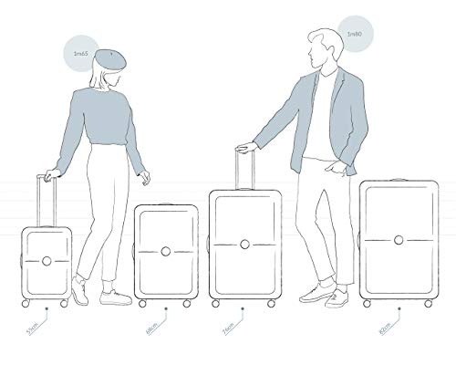 DELSEY PARIS TURENNE SPINNER CARRY ON (55 CM) 40162180100 - BLACK - Like New