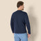 AMAZON ESSENTIALS MEN'S RELAXED FIT LONG SLEEVE T-SHIRT NAVY SIZE L - Brand New