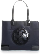 Tory Burch Women's Ella Tote Small 90482-001 - BLACK PATENT - Brand New