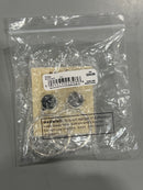 THE SAK BLACK MOP EARRINGS - SILVER/BLACK - Brand New