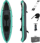 BESTWAY HYPER FORCE INFLATABLE KAYAK SET INCLUDES SEAT, PADDLE, - Scratch & Dent