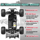 KIDCIA-YH002 1:14 RC Cars Fast 60 KPH, All Terrain RC Truck, 2S 2000 mAh - CYAN - Like New