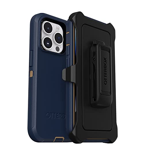 77-88385 OTTERBOX IPHONE 14 PRO DEFENDER SERIES CASE BLUE SUEDE SHOES - NAVY - Brand New