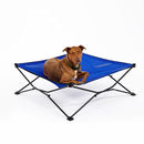 COOLAROO ON-THE-GO ELEVATED DOG BED FOLDABLE POP-UP TRAVEL DOG BED XL - BLUE - Like New