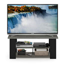 FURINNO JAYA TV STAND FOR TV UP TO 55-INCH - FRENCH OAK/BLACK - Like New