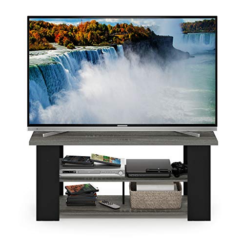 FURINNO JAYA TV STAND FOR TV UP TO 55-INCH - FRENCH OAK/BLACK - Like New