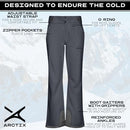 ARCTIX WOMEN'S INSULATED SNOW PANTS SIZE : 1X/29L - STEEL - Brand New