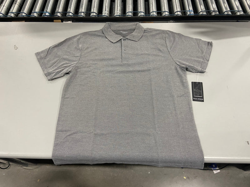 POLO AVENUE MEN'S - SIZE: MEN 2XL - CHARCOAL - Brand New