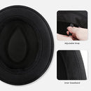 AKIO&AQUIRAX Fedora Hats Wool Mens Dress Brim Classic Felt Fedora B0B5T7JN7H - Brand New