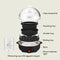 BELLA RAPID ELECTRIC EGG COOKER AND POACHER WITH AUTO SHUT OFF - BLACK - Like New